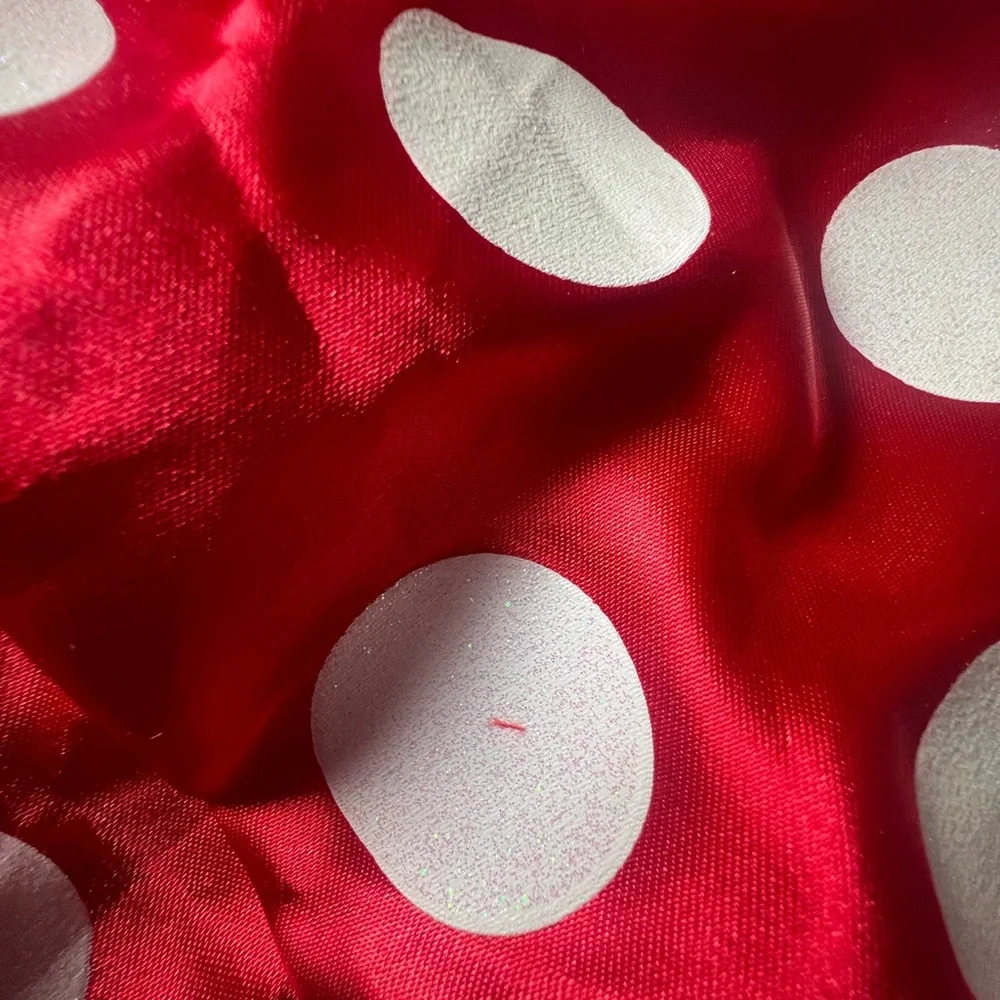 Disney Minnie Mouse red and white polka dots dress costume